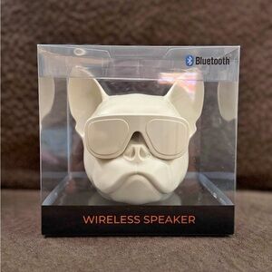 Brand New Cream Frenchie Wireless Speaker